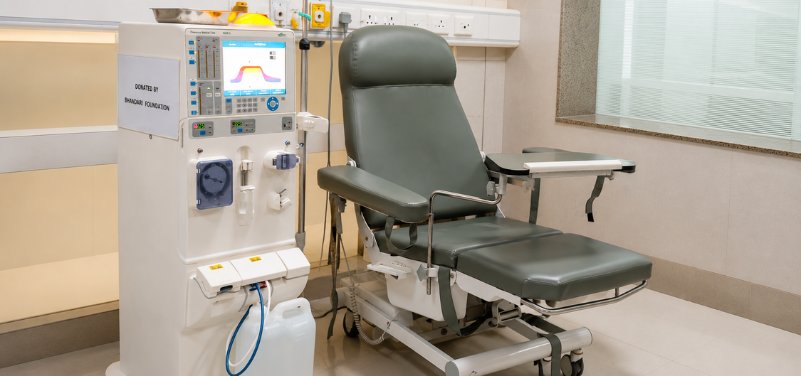 Dialysis Machine Donation