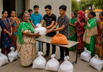 Ration Kit Distribution Drive