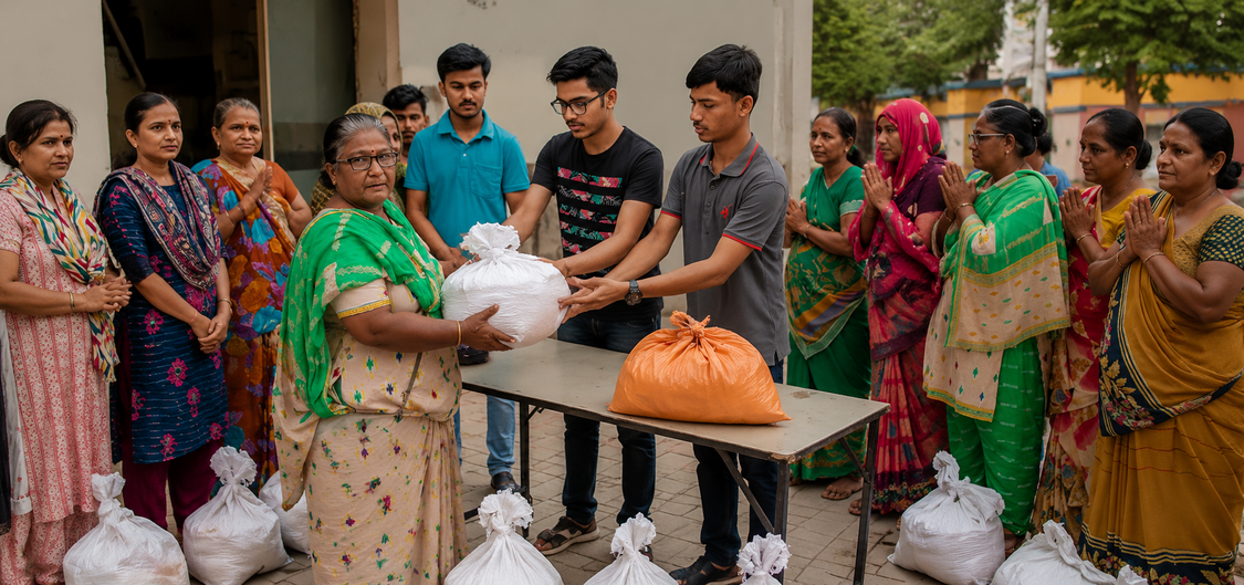 Ration Kit Distribution Drive